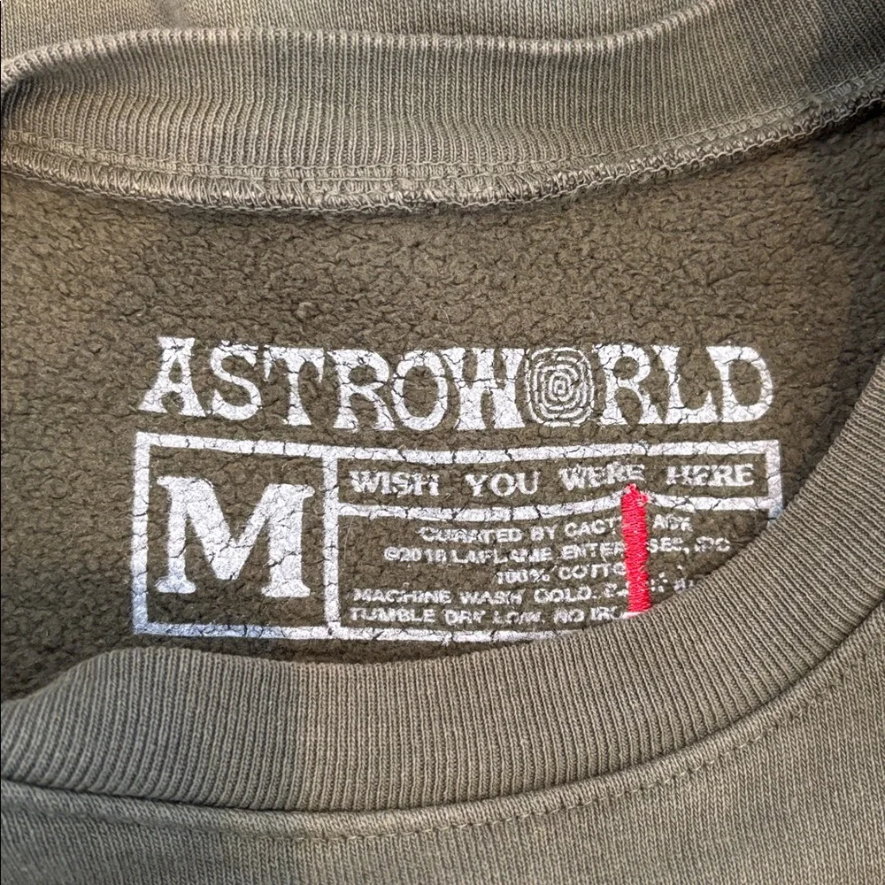 Astroworld Wish You Were Here Tour Crewneck